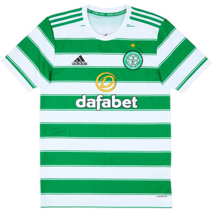 2021-22 Celtic Home Shirt - 10/10 - (S)