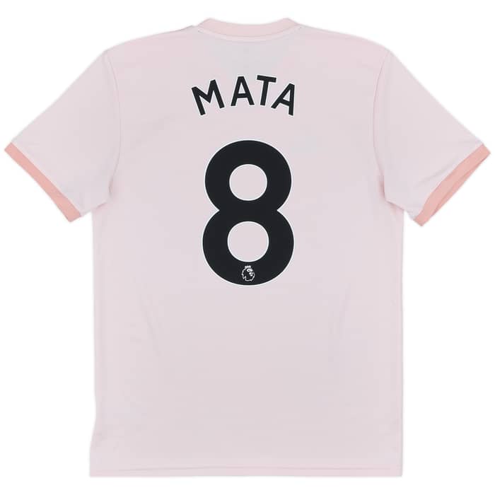 2018-19 Manchester United Away Shirt Mata #8 - 8/10 - (M)