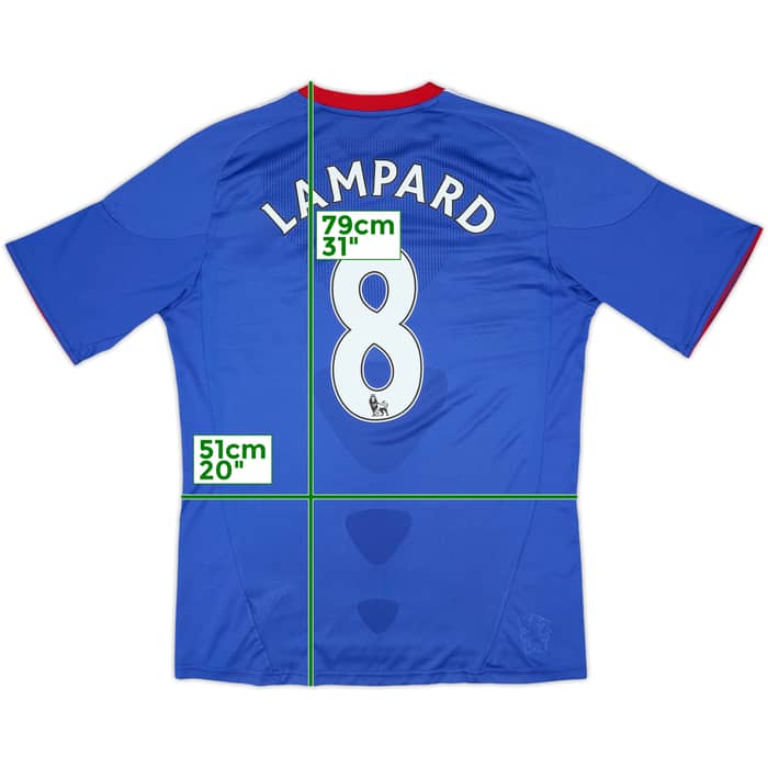 2010-11 Chelsea Home Shirt Lampard #8 - 7/10 - (L)