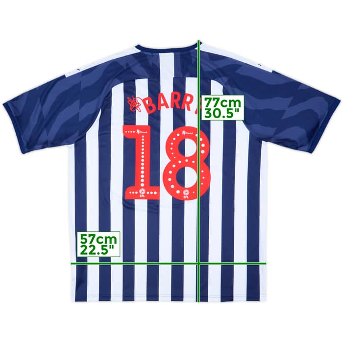 2019-20 West Brom Home Shirt Barry #18 - 10/10 - (XXL)