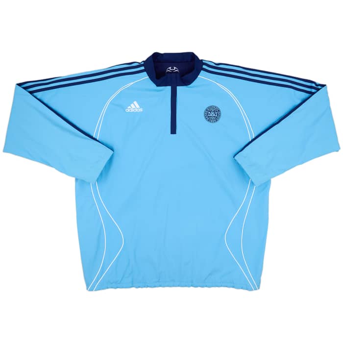 2005-06 Denmark adidas Reversible 1/2 Zip Track Jacket - 6/10 - (XL)