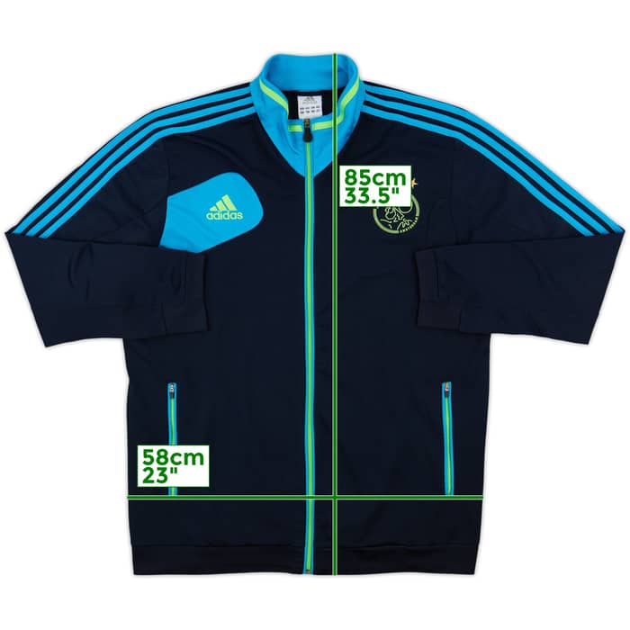 2012-13 Ajax adidas Track Jacket - 8/10 - (XL)