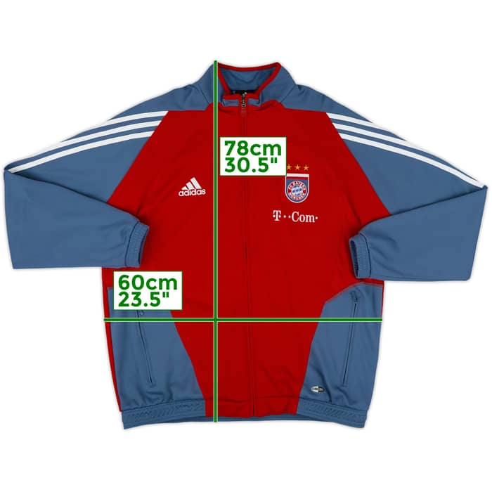 2005-06 Bayern Munich adidas Track Jacket - 8/10 - (L/XL)