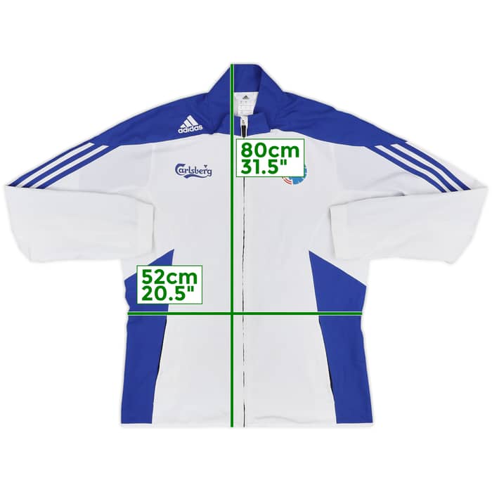2015-16 FC Copenhagen adidas Track Jacket - 8/10 - (M)