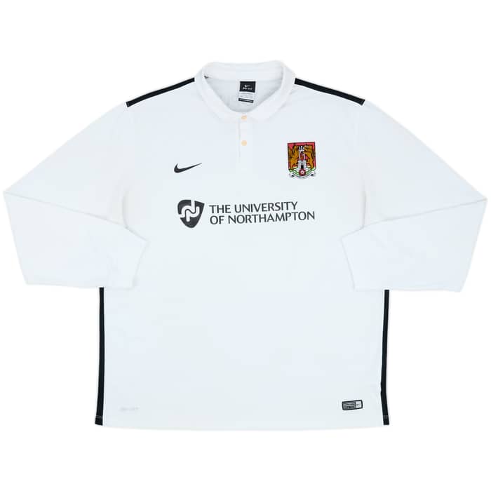 2016-17 Northampton Away L/S Shirt - 6/10 - (XXL)