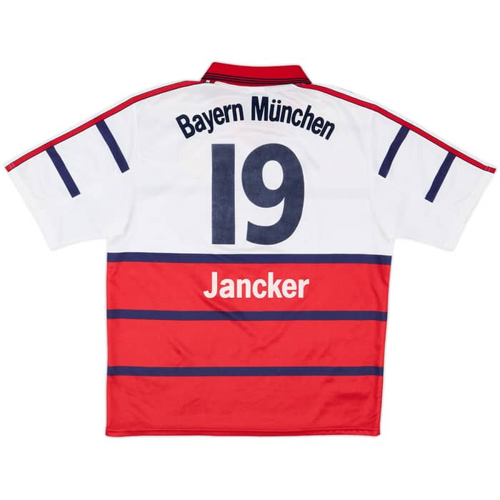 1998-00 Bayern Munich Away Shirt Jancker #19 - 8/10 - (L)