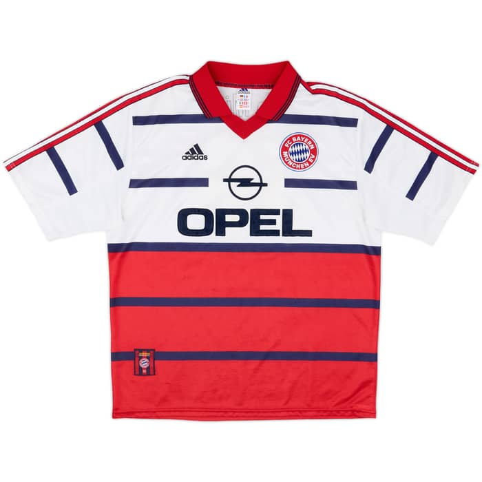 1998-00 Bayern Munich Away Shirt Jancker #19 - 8/10 - (L)