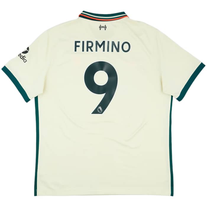 2021-22 Liverpool Away Shirt Firmino #9 - 8/10 - (XL)