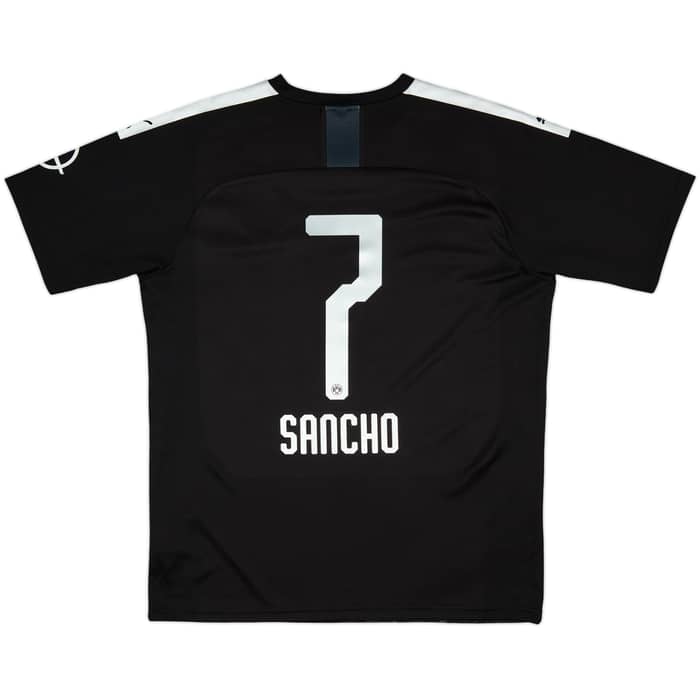 2019-20 Borussia Dortmund Away Shirt Sancho #7 - 10/10 - (L)