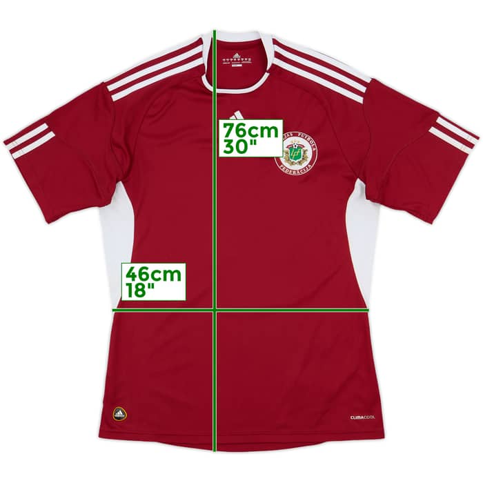 2010-12 Latvia Home Shirt - 7/10 - (M)