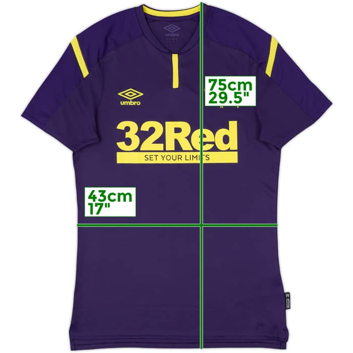 2021-22 Derby County Third Shirt - 10/10 - (S)
