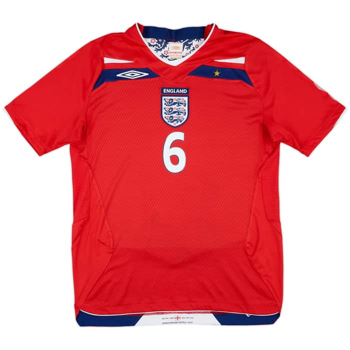 2008-10 England Away Shirt Terry #6 - 9/10 - (M)