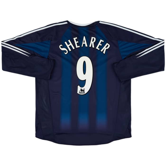 2004-05 Newcastle Away L/S Shirt Shearer #9 - 9/10 - (XL)