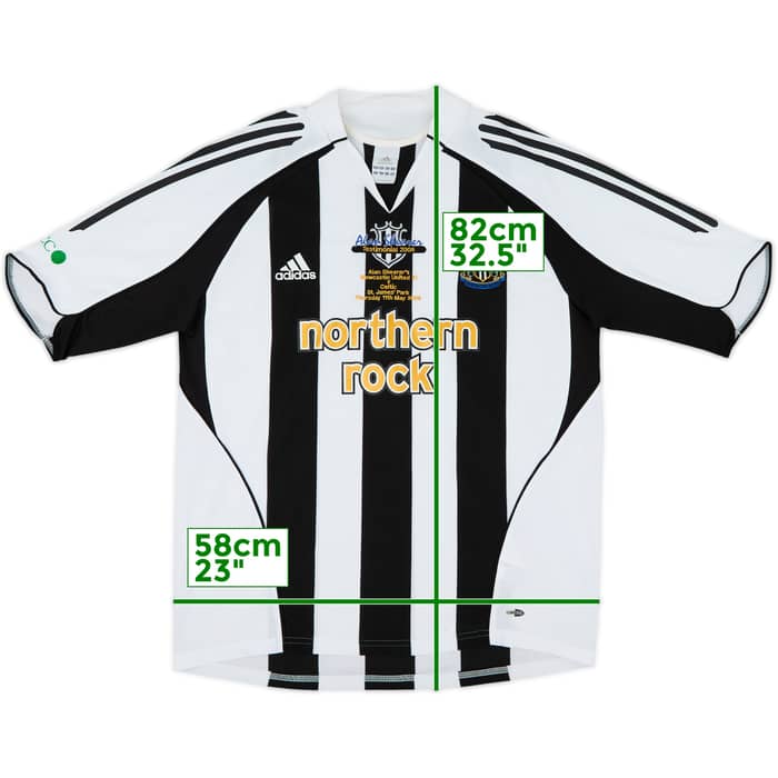 2005-07 Newcastle 'Alan Shearer Testimonial' Home Shirt - 3/10 - (L)