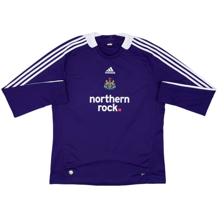 2008-09 Newcastle Away L/S Shirt Ameobi #23 - 8/10 - (XL)
