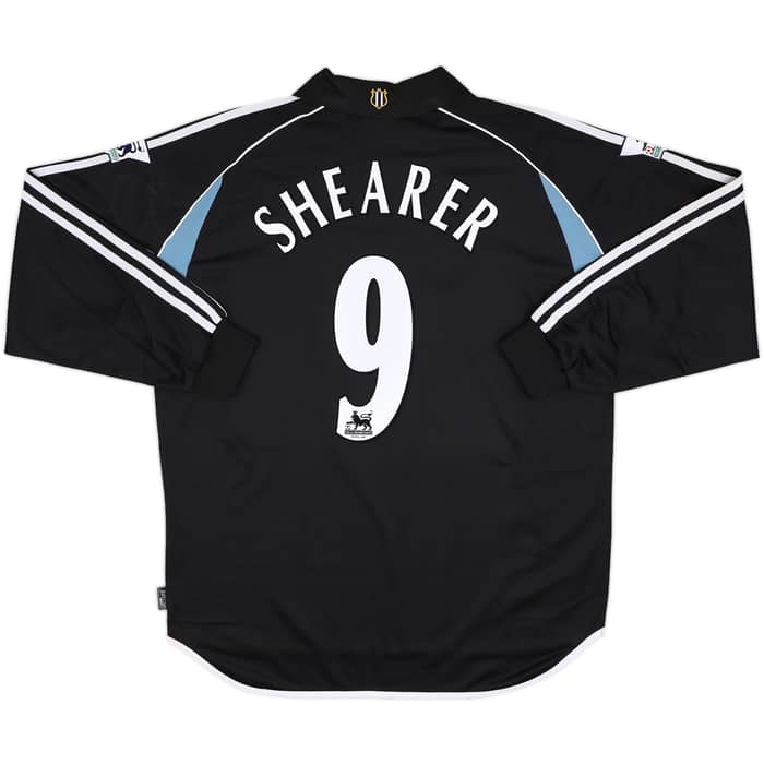 2000-01 Newcastle Away L/S Shirt Shearer #9 (XL)