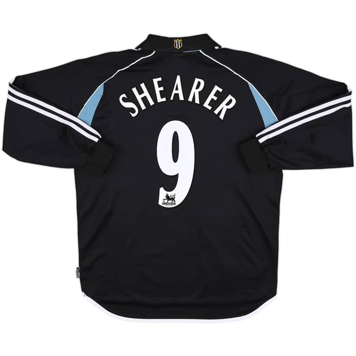2000-01 Newcastle Away L/S Shirt Shearer #9 (L)