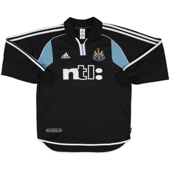 2000-01 Newcastle Away L/S Shirt Shearer #9 - 10/10 - (M)