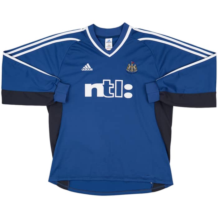2001-02 Newcastle Away L/S Shirt Shearer #9 - 9/10 - (XL)