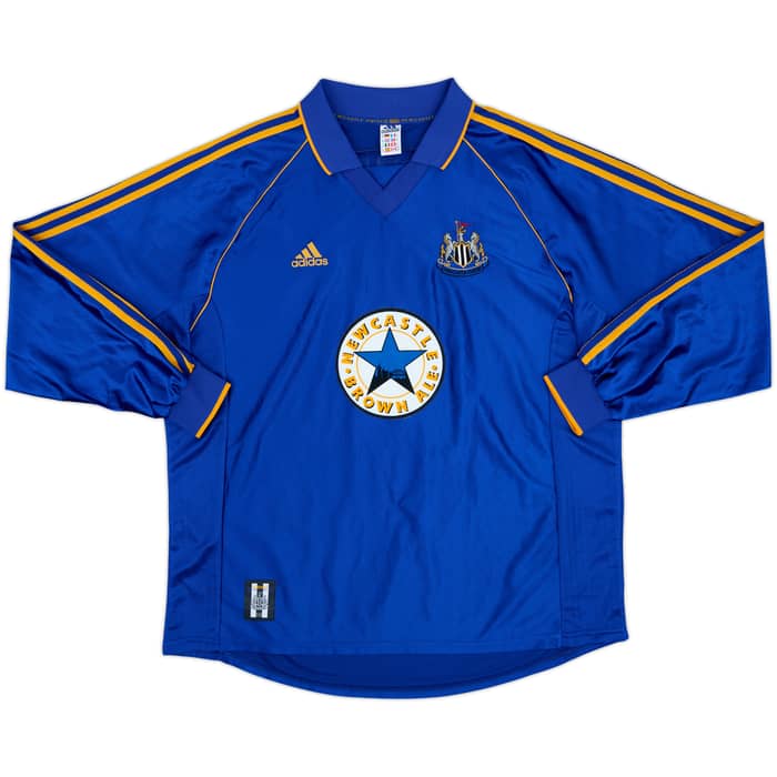 1998-99 Newcastle Away L/S Shirt Speed #11 - 8/10 - (XXL)