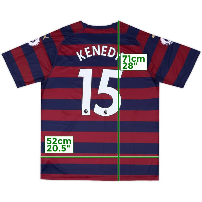 2018-19 Newcastle Away Shirt Kenedy #15 (XL)