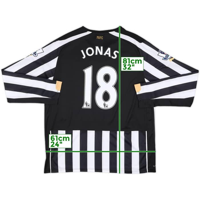 2014-15 Newcastle Home L/S Shirt Jonas #18 (L)