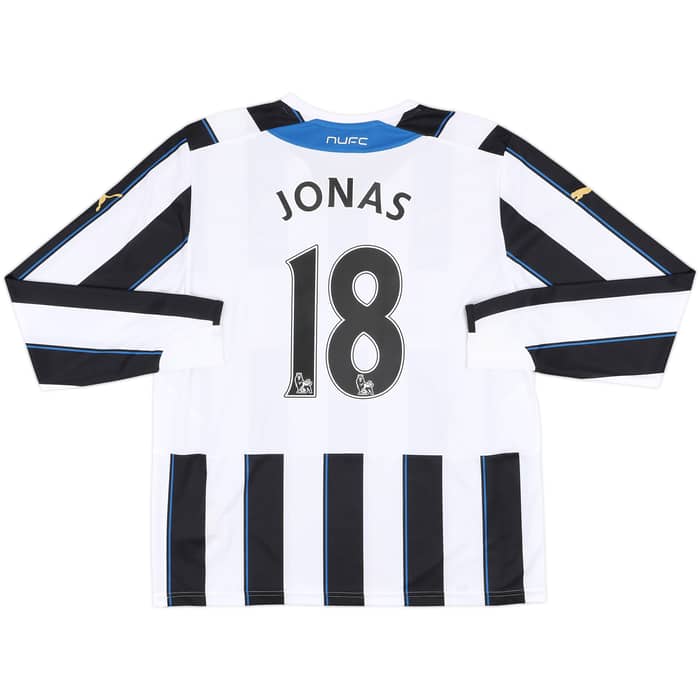 2013-14 Newcastle Home L/S Shirt Jonas #18 (L)
