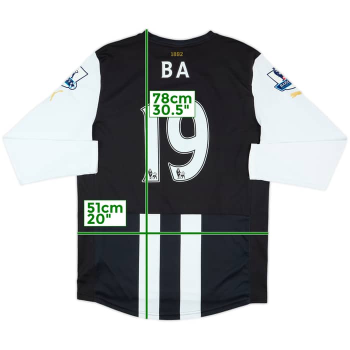 2011 Newcastle Home L/S Shirt Ba #19 - 8/10 - (M)