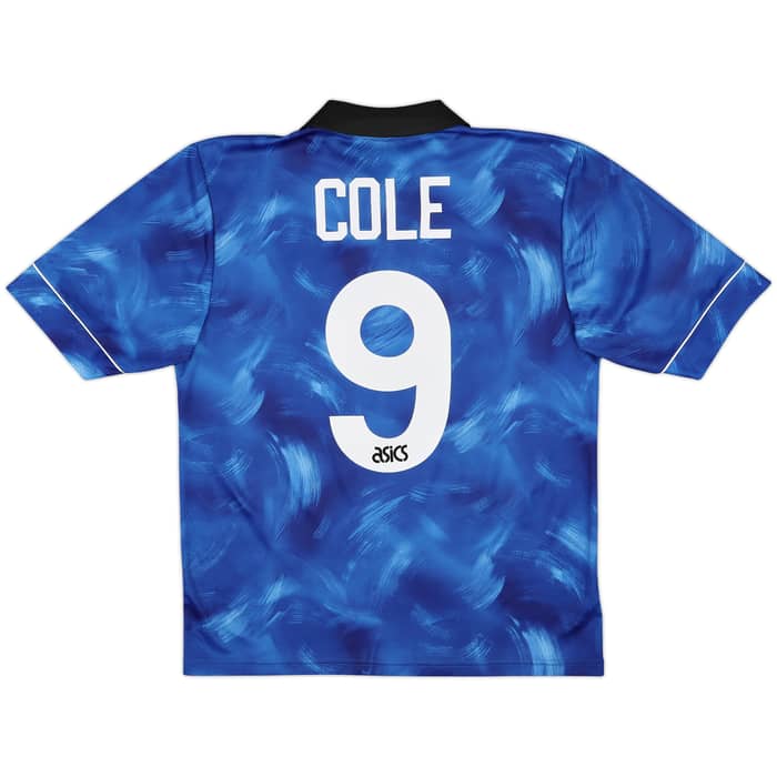 1993-95 Newcastle Away Shirt Cole #9 - 9/10 - (M)