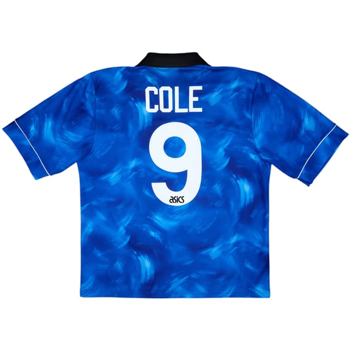 1993-95 Newcastle Away Shirt Cole #9 - 9/10 - (L)
