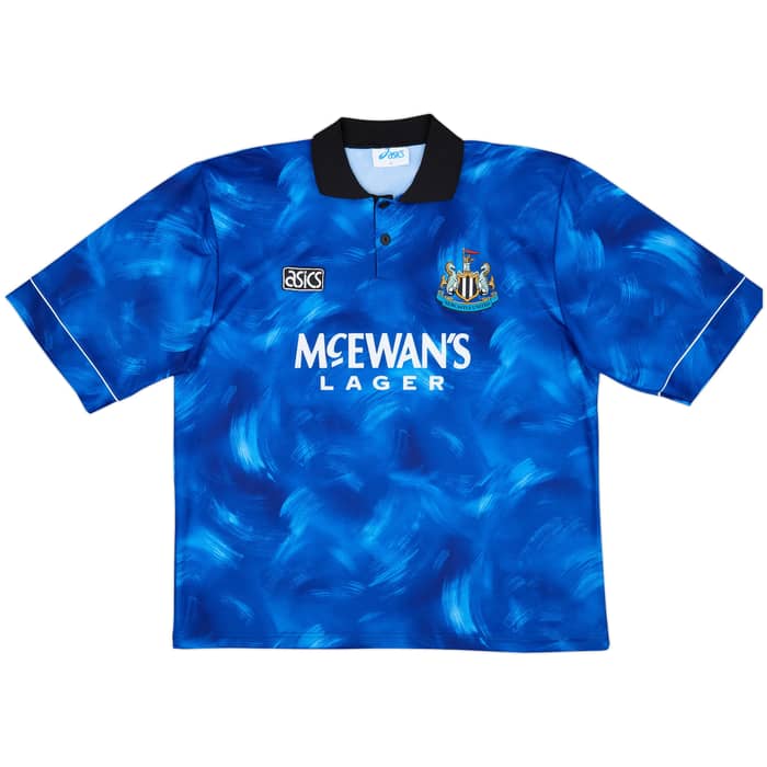1993-95 Newcastle Away Shirt Cole #9 - 8/10 - (XL)