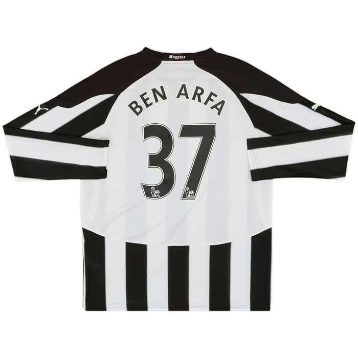 2010-11 Newcastle Home L/S Shirt Ben Arfa #37 - 10/10 - (L)