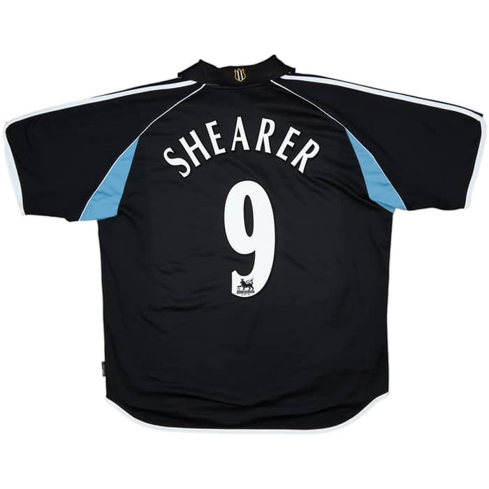 2000-01 Newcastle Away Shirt Shearer #9 - 8/10 - (XL)