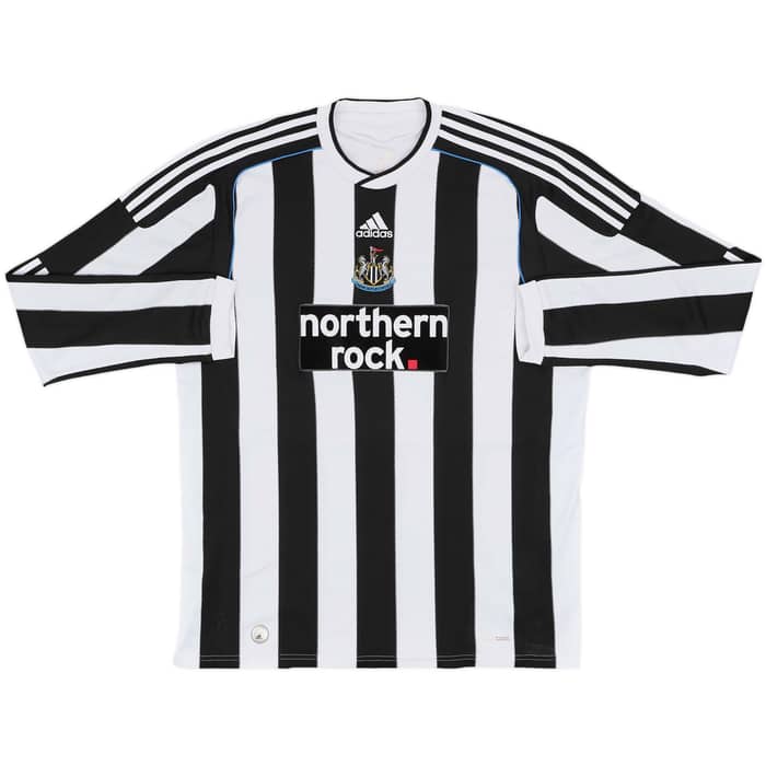2009-10 Newcastle Home L/S Shirt - 8/10 - (XL)