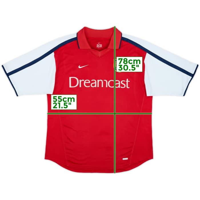 2000-02 Arsenal Home Shirt - 5/10 - (L)