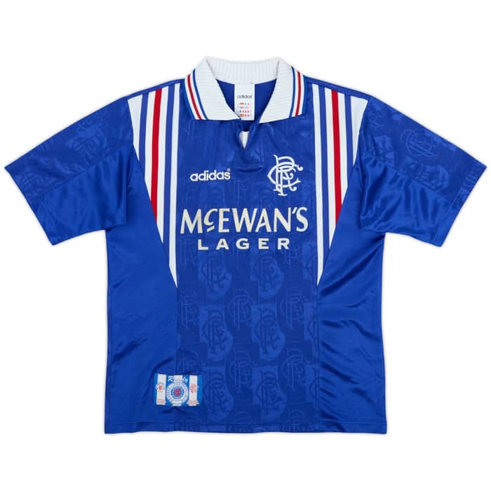 1996-97 Rangers Home Shirt Laudrup #11 - 6/10 - (Y)