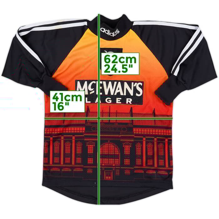 1996-97 Rangers GK Shirt - 8/10 - (S.Boys)