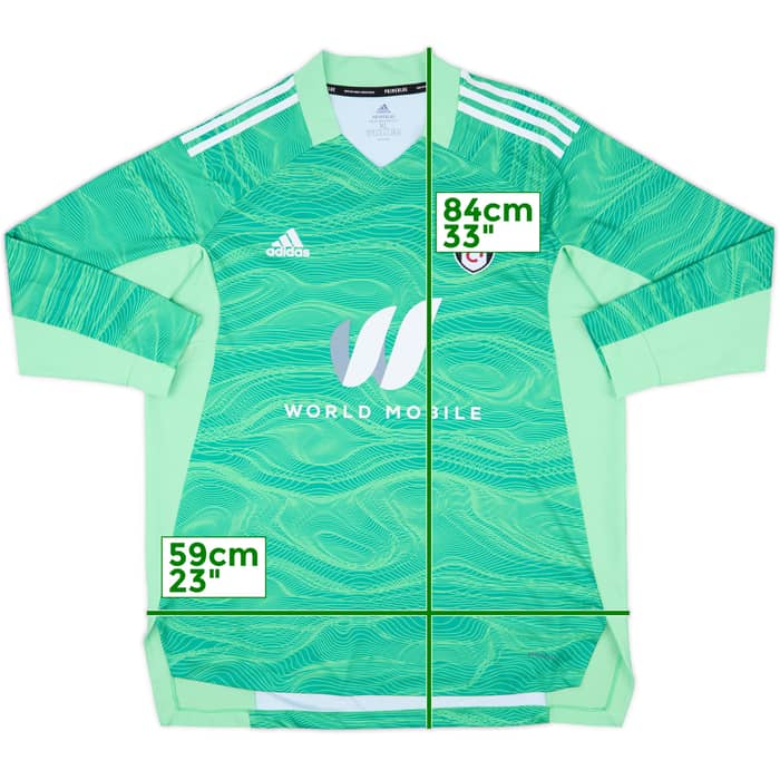 2021-22 Fulham GK Shirt - 10/10 - (XL)