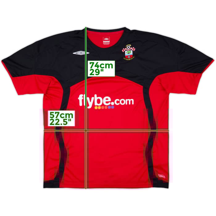 2008-09 Southampton Umbro Training Shirt - 9/10 - (XXL)