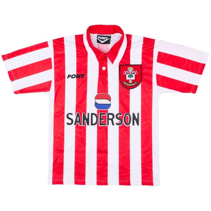 1995-97 Southampton Home Shirt Le Tissier #7 - 8/10 - (S)