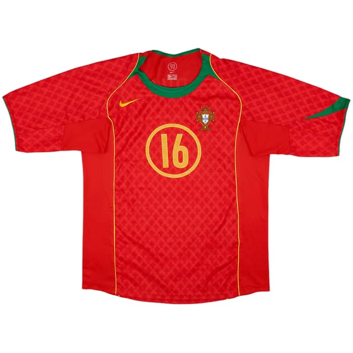 2004-06 Portugal Maillot domicile R. Carvalho #16 - 7/10 - (L)