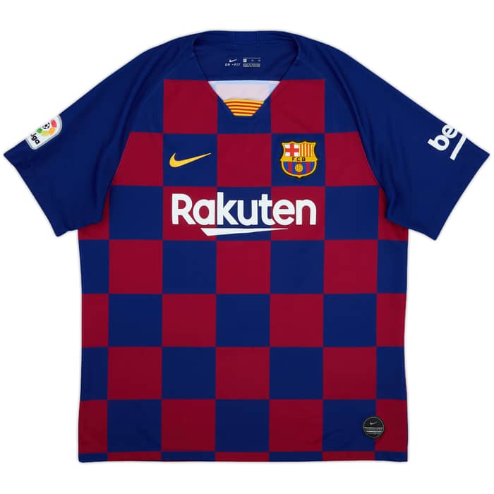 2019-20 Barcelona Home Shirt Messi #10 - 9/10 - (XL)
