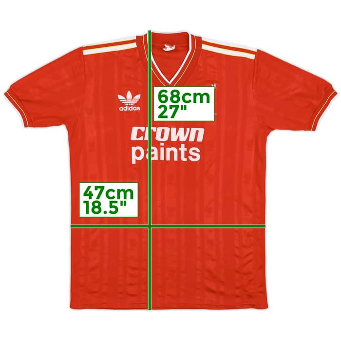 1986-87 Liverpool Home Shirt - 7/10 - (M)