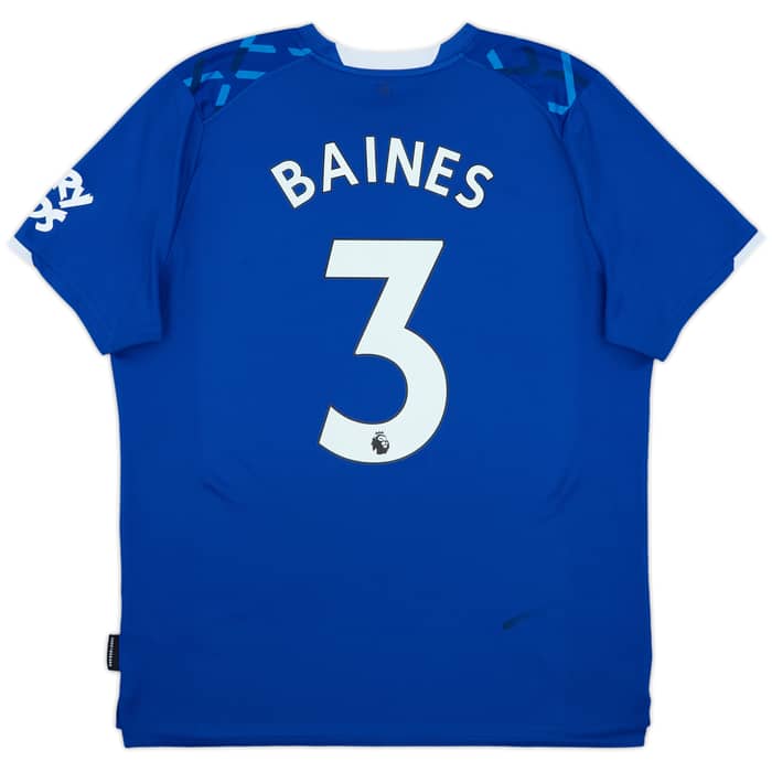 2019-20 Everton Home Shirt Baines #3 - 6/10 - (XL)