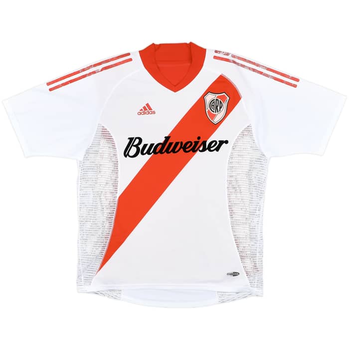 2002-03 River Plate Player Issue Home Shirt - 5/10 - (XL)
