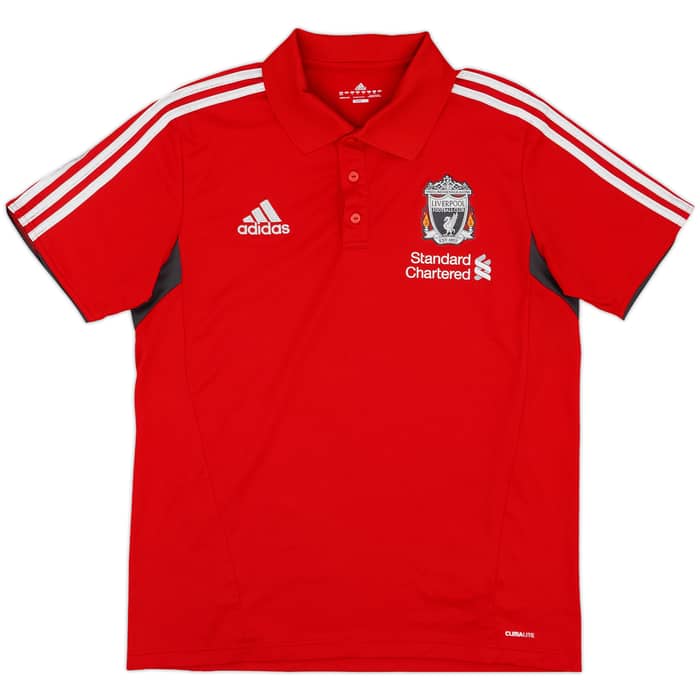 2011-12 Liverpool adidas Polo Shirt - 8/10 - (L)