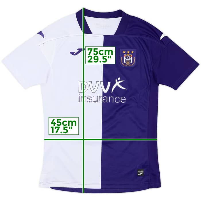2023-24 Anderlecht Home Shirt - 8/10 - (S)