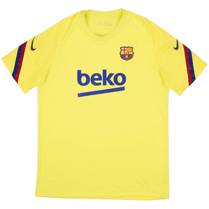 2019-20 Barcelona Nike Training Shirt - 8/10 - (L)