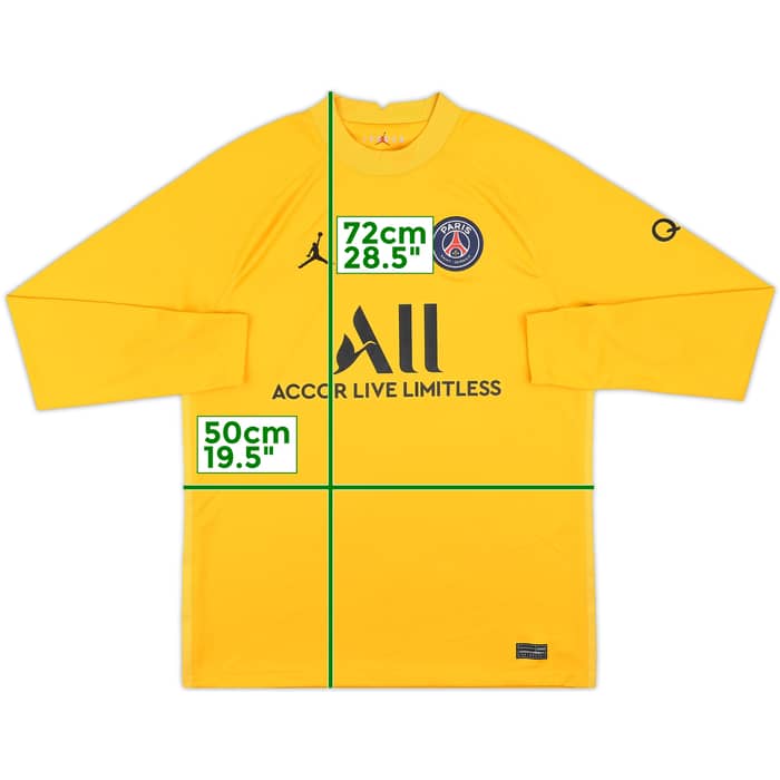 2021-22 Paris Saint-Germain GK L/S Shirt - 8/10 - (L)