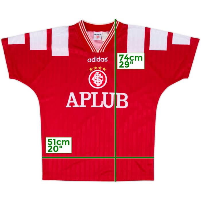 1997 Internacional Home Shirt #10 - 8/10 - (XL)